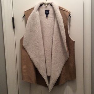 Faux Suede Vest